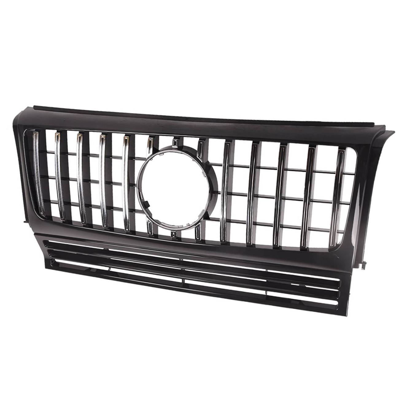 For Mercedes W463 GT G Wagon Amg Front Bumper Grille Grill Black Chrome