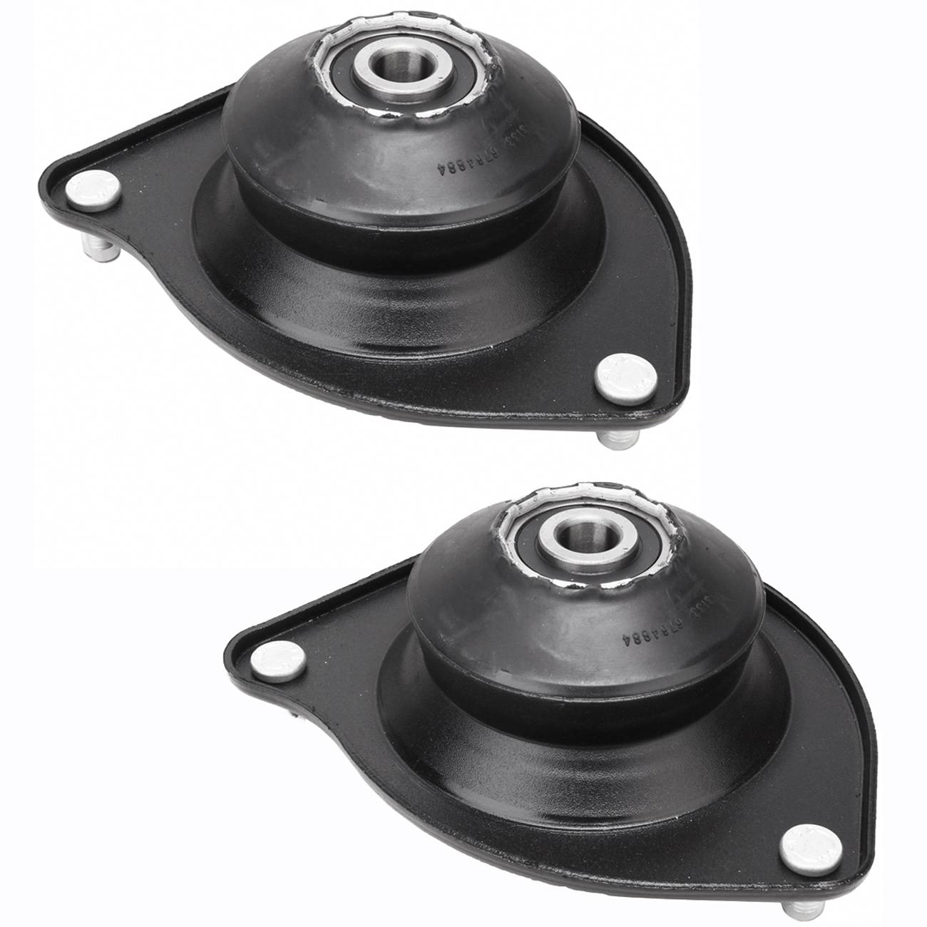 BAPMIC 2Pcs Front L + R Strut Mounts for Mini Cooper S R50 R52 R53