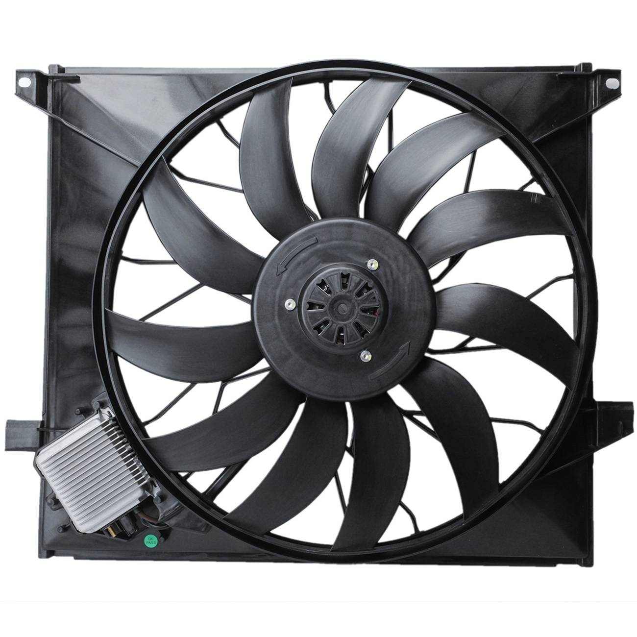 TOPAZ Radiator Cooling Fan 850W for '99-'05 Mercedes W163 ML55 AMG ...